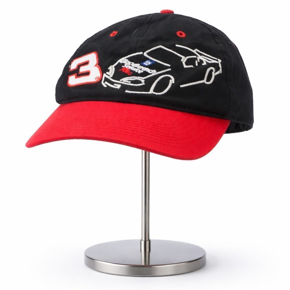 Vintage Chase Authentics Dale Earnhardt Youth OSFA Black Red NASCAR hat